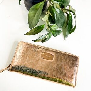 Michael Kors Rode Gold Women's Wallet